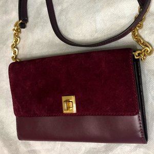 Michael Kors- Burgundy crossbody